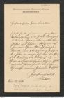 Nachlass Franz Steindachner, Brief von Österreichischer Fischerei-Verein an Franz Steindachner (22.06.1880), Inv.Nr. 377.01, Seite 1